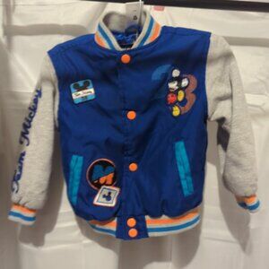 Mickey Mouse Disney Bomber Jacket Toddler Size 3